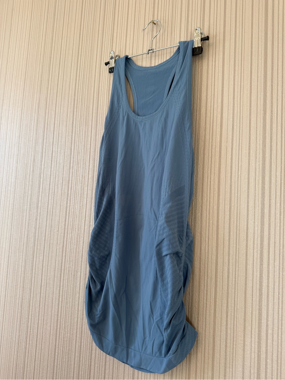 Athleta Blue Racerback Tank Top - Picture 3 of 4